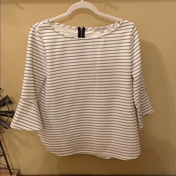 Tops - Women’s Quarter Sleeve Stripe Top